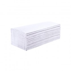 Ręcznik ZZ Biały 3000 listków 100% celuloza