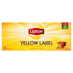 LIPTON Yellow Label 25 torebek