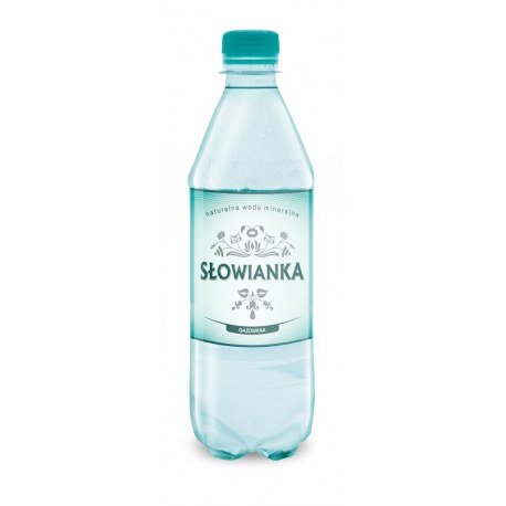 Woda Mineralna Słowianka 0,5l Gazowana 8 sztuk