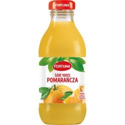 Fortuna Szkło Pomarańcz 100% 0.3l x 15 sztuk