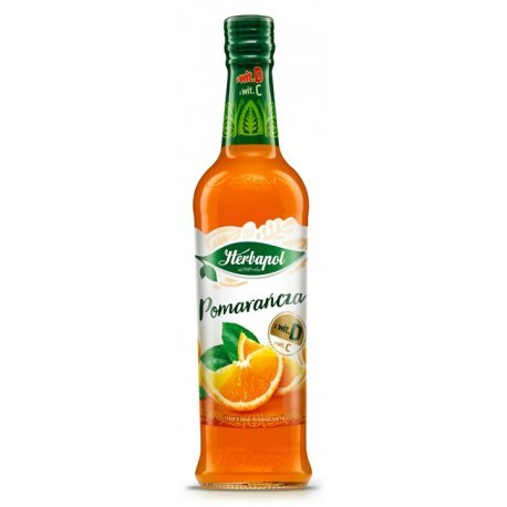 Herbapol Syrop Pomarańczowy 0.420 ml x 8 butelek