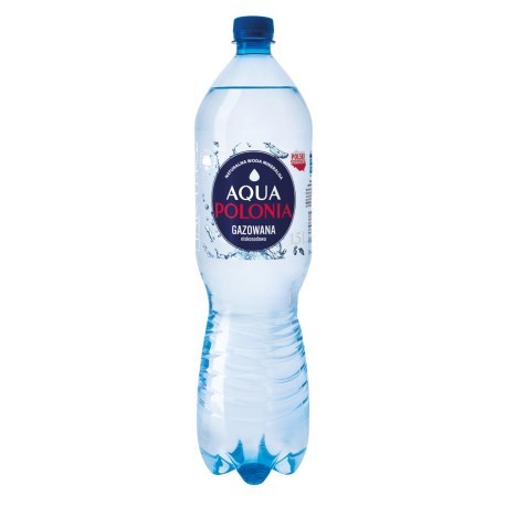 Aqua Polonia gazowana 1.5l. 504 butelki PALETA