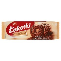 San Łakotki Herbatniki kakaowe 168 g