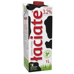 Mleko Łaciate 3.2% 1 litr X 12 SZTUK