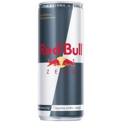 Red Bull Energy Drink ZERO 250 ml x 24 sztuki