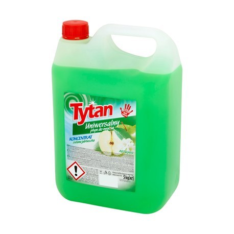 Tytan Uniwersalny płyn do mycia koncentrat zielone jabłuszko 5 kg