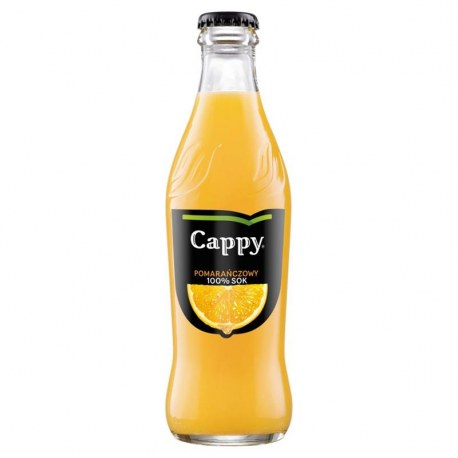 Cappy sok pomarańczowy 250 ml x 24 butelek ZWROTNYCH