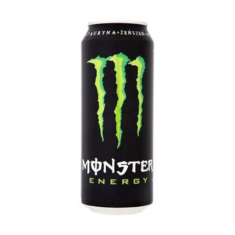 Monster Energy Gazowany napój energetyzujący 500 ml x 24 sztuki