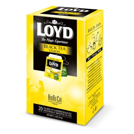 Herbata HORECA LOYD Black Tea Lemon 20 kopert