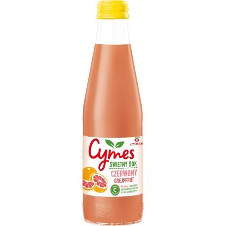 Cymes SOK 100% Z GREJPFRUTÓW 250 ML x 8 butelek