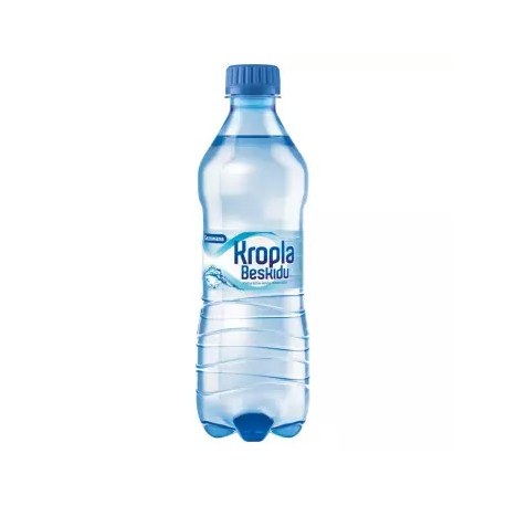 KROPLA BESKIDU Naturalna woda mineralna gazowana 500 ml 12 sztuk