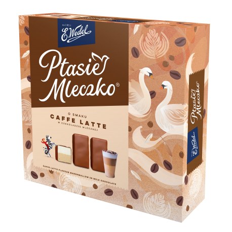 Wedel Ptasie Mleczko® Caffe Latte 340 g