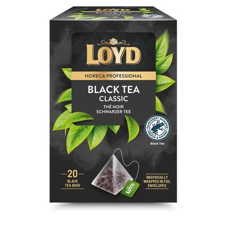Herbata LOYD PIRAMIDKI Black Tea 20 kopert