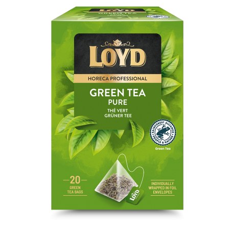 Herbata LOYD PIRAMIDKI GREEN TEA 20 kopert
